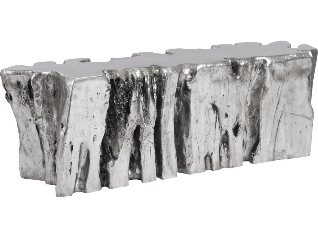 Freeform Root Bench, Silver Leaf - image 2