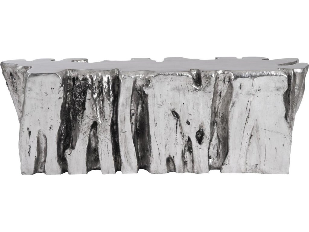 Freeform Root Bench, Silver Leaf - image 3