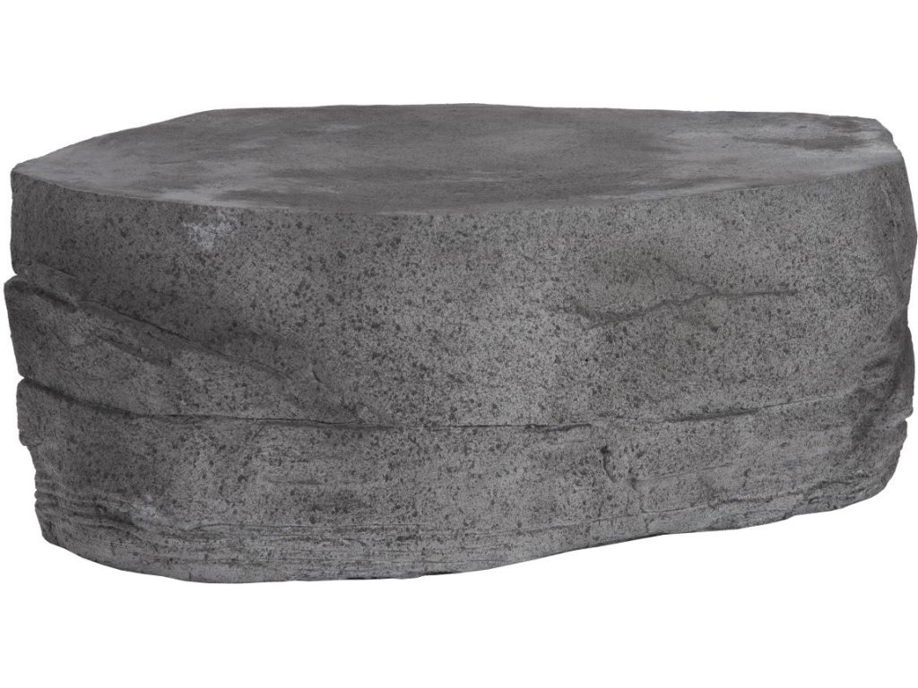 Grand Canyon Cast Coffee Table, Slate Gray, Large - main image