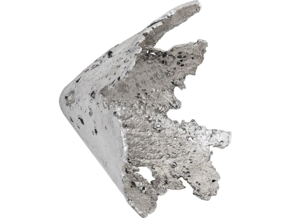 Semi-Perforated Splash Bowl Wall Art, Silver Leaf - main image