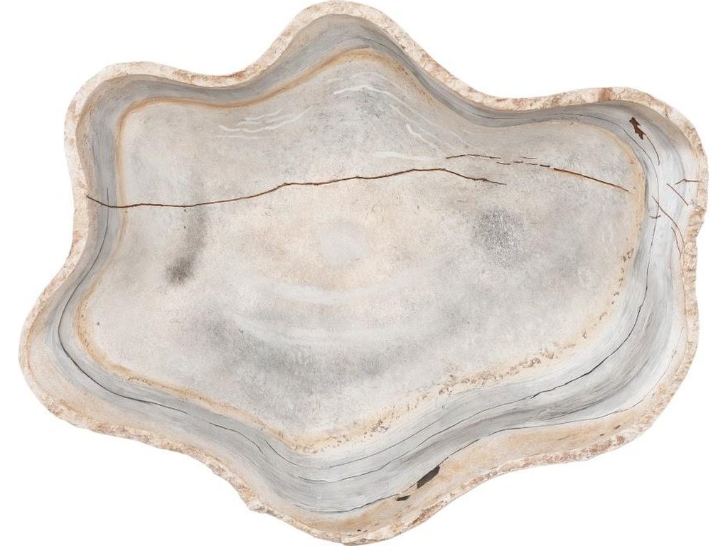 Cast Wall Onyx Bowl, Faux Finish, SM - main image