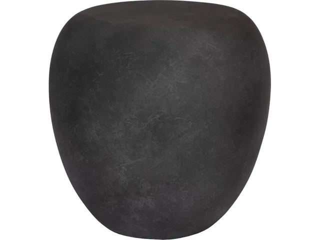 River Stone Side Table, Charcoal Stone
