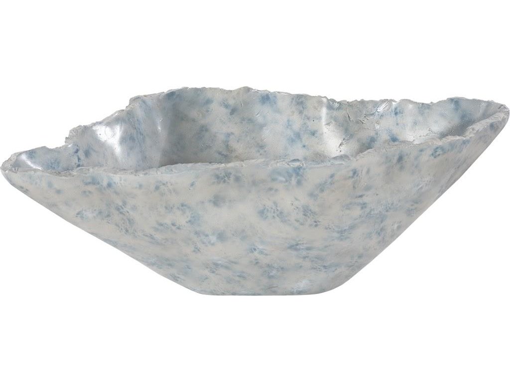 Cast Blue Onyx Bowl, Faux Finish, Narrow - image 2