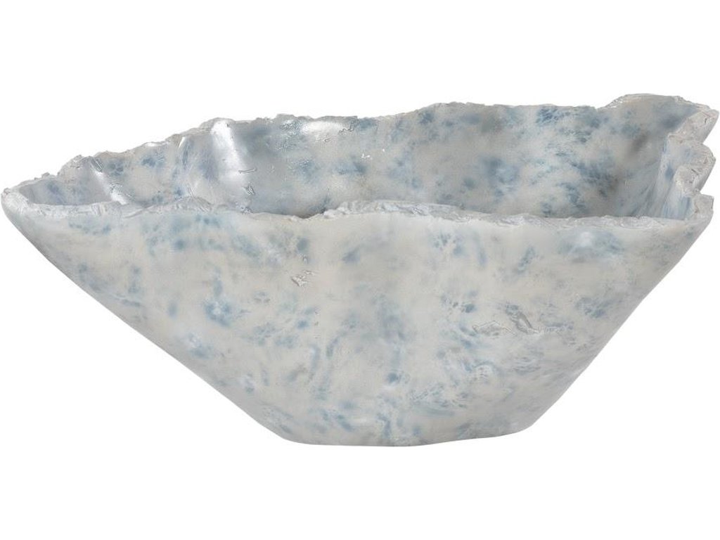 Cast Blue Onyx Bowl, Faux Finish, Narrow - main image
