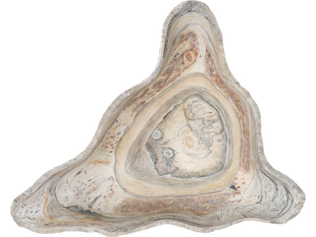 Cast Onyx Bowl, Faux Finish, Medium - image 1