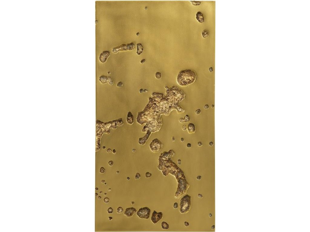 Splotch Wall Art, Rectangle, Gold Leaf - main image