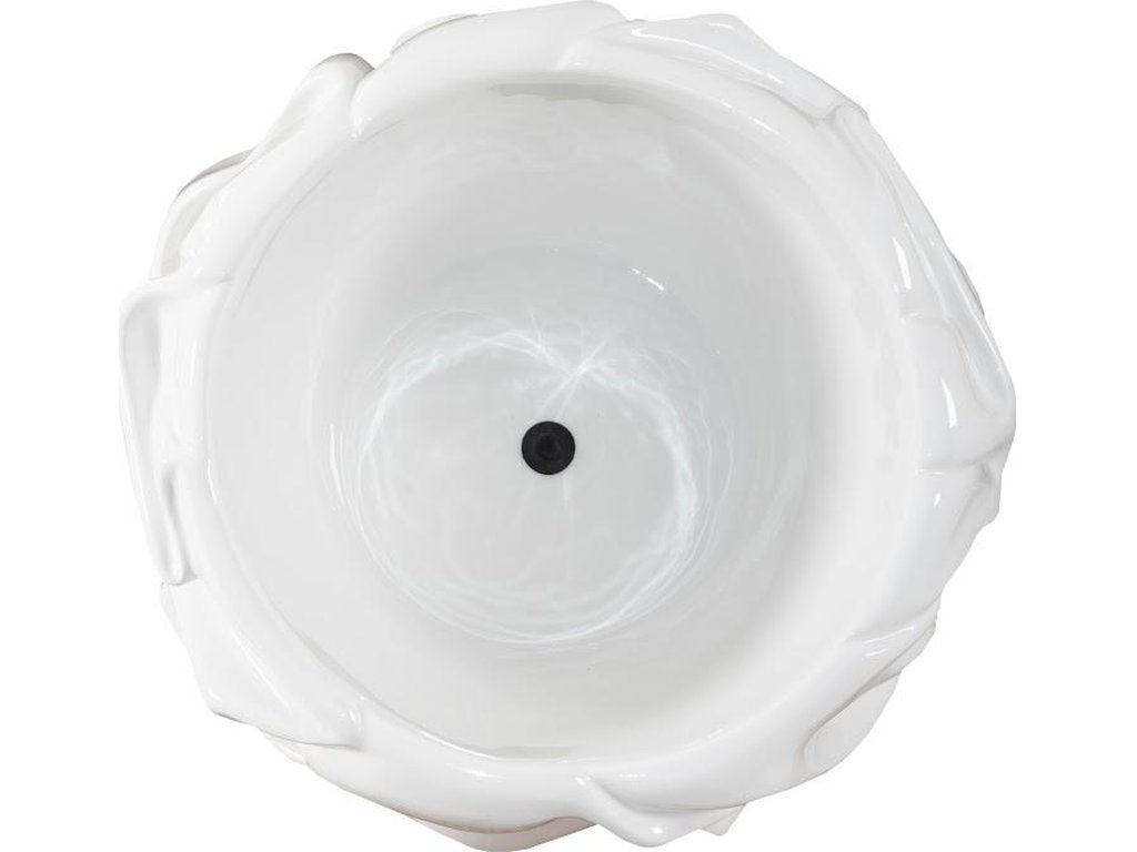 Drape Planter, Gel Coat White - image 1