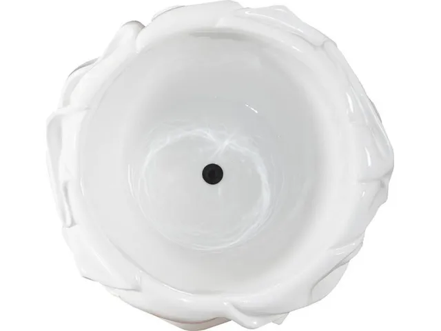 Drape Planter, Gel Coat White - Alternative View