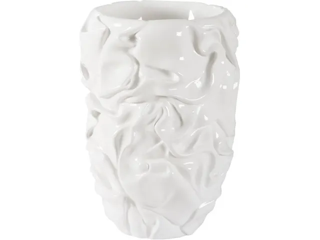 Drape Planter, Gel Coat White