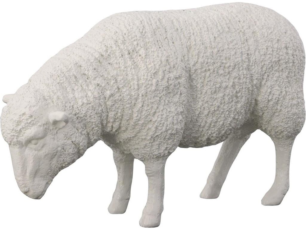 Sheep Sculpture, Gel Coat White - main image