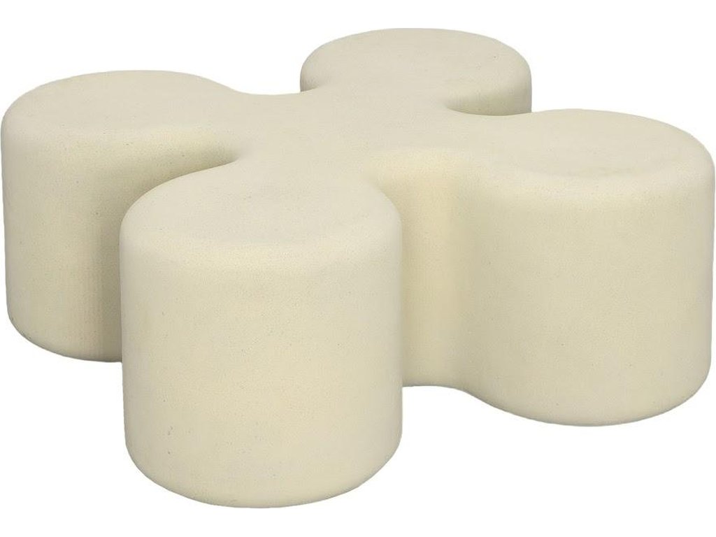 Clover Coffee Table, Roman Stone - main image