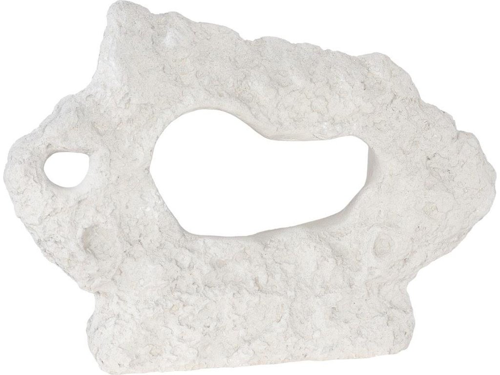 Cast Stone Table Top Sculpture, Wide, Roman Stone - image 1