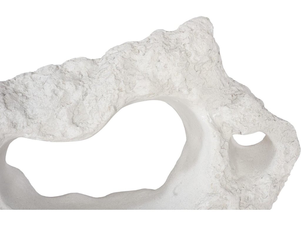 Cast Stone Table Top Sculpture, Wide, Roman Stone - image 2