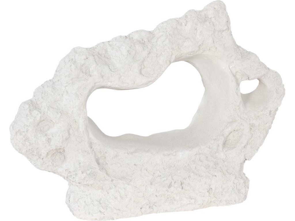 Cast Stone Table Top Sculpture, Wide, Roman Stone - main image
