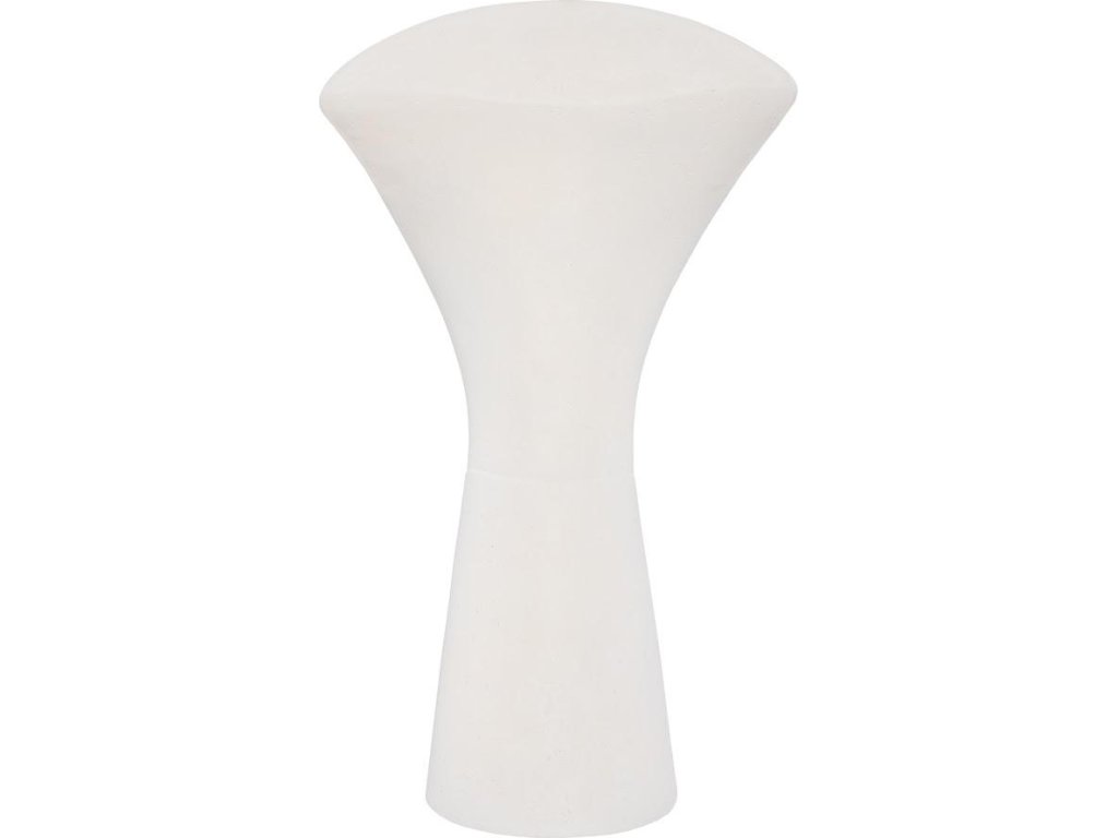 Cycladic Head, Sculpture, Triangle, White Stone - image 3