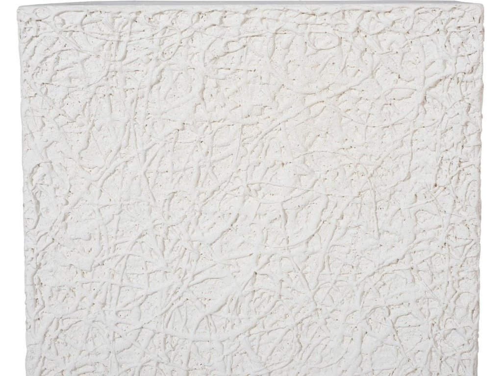 String Theory Pedestal, White Stone, Small - image 4