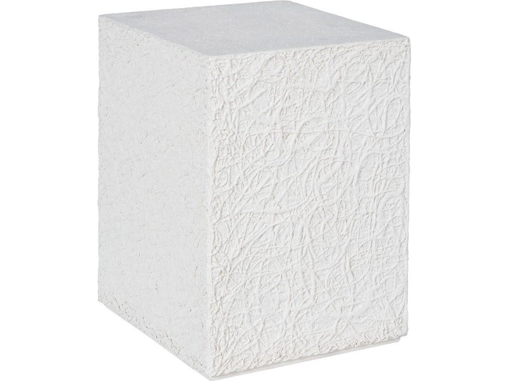 String Theory Pedestal, White Stone, Small - main image