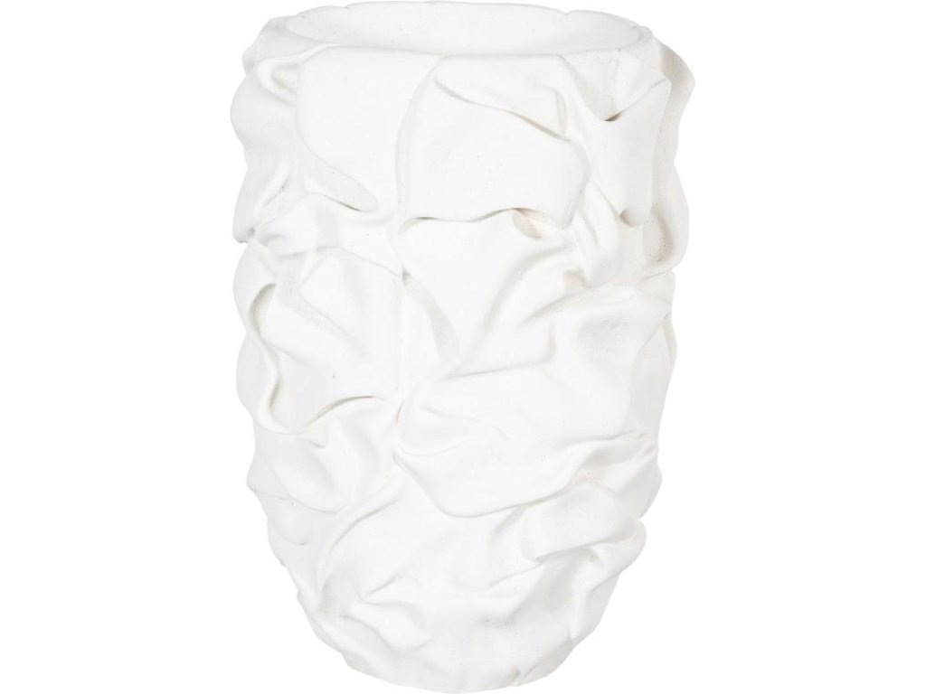 Drape Planter, White Stone - image 2