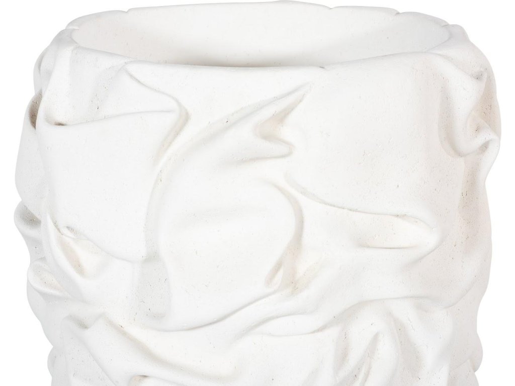 Drape Planter, White Stone - image 3