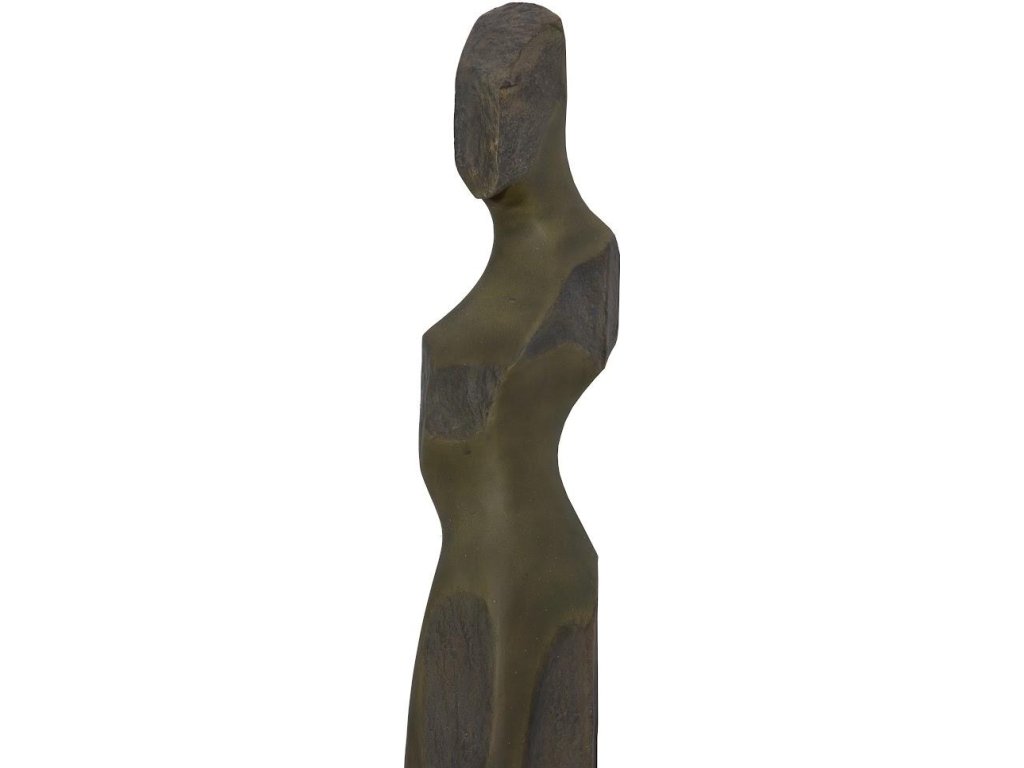 Cast Women Wall Art, E, Splinter Stone Finish - image 2