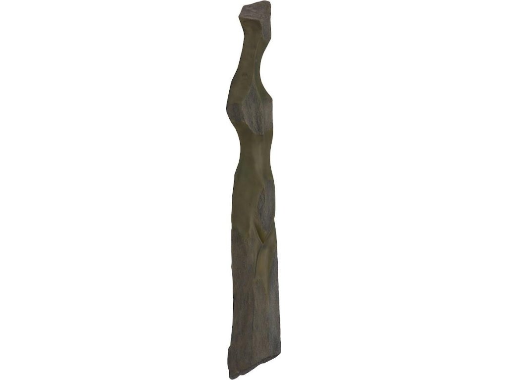 Cast Women Wall Art, B, Splinter Stone Finish - image 1