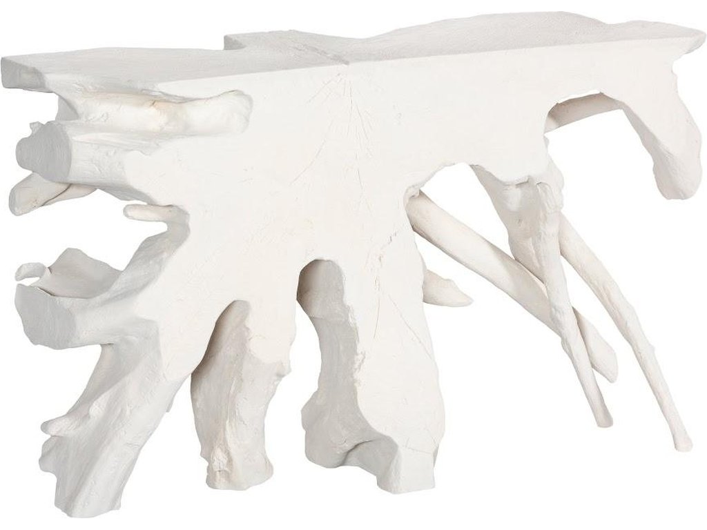 Contour Cast Root Console, White Stone - image 2