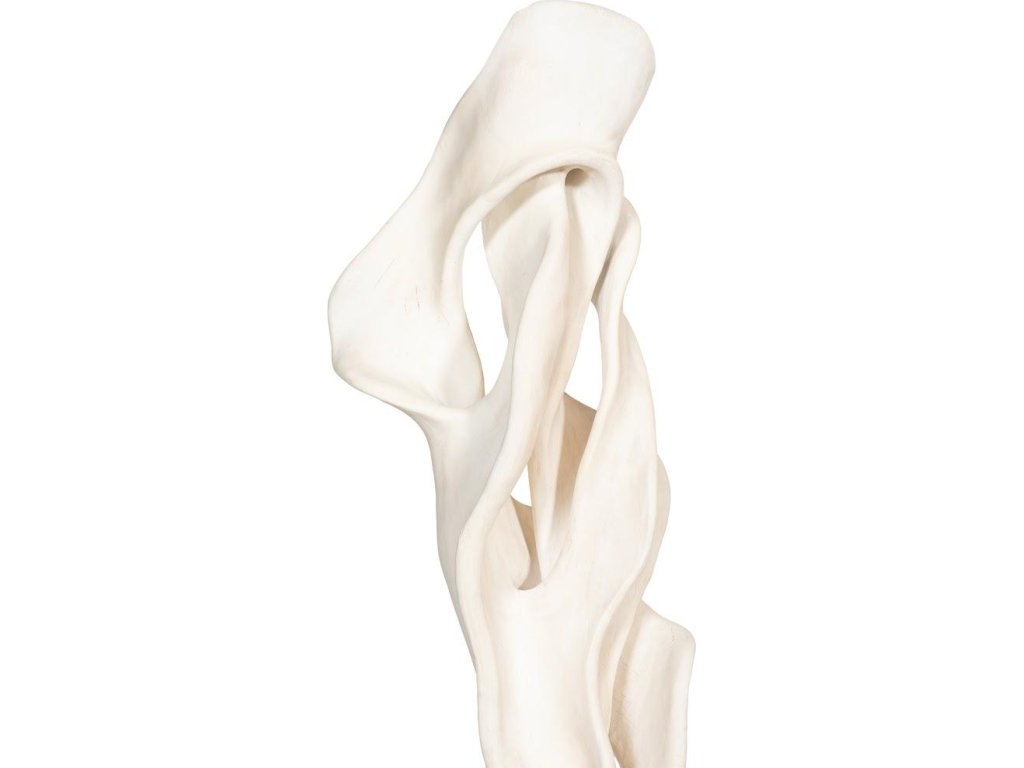 Cast Dancing Sculpture, Coupé, Faux Bleached - image 2