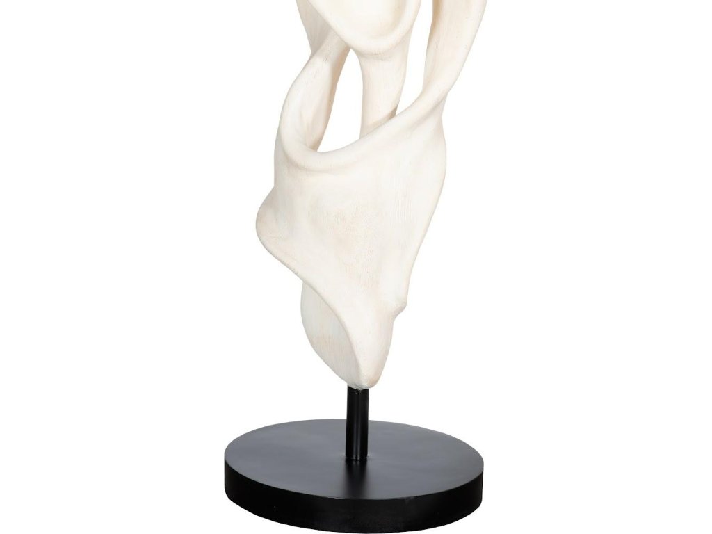 Cast Dancing Sculpture, Coupé, Faux Bleached - image 3