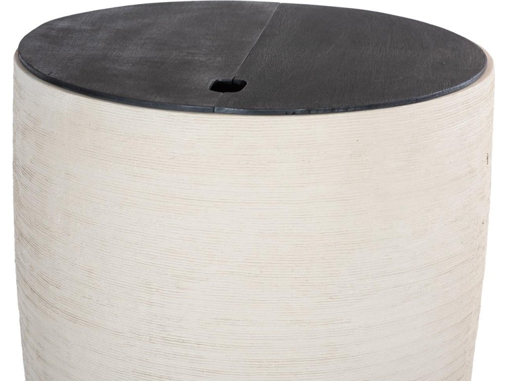 Flora Grande Planter, Cream, Large - image 3