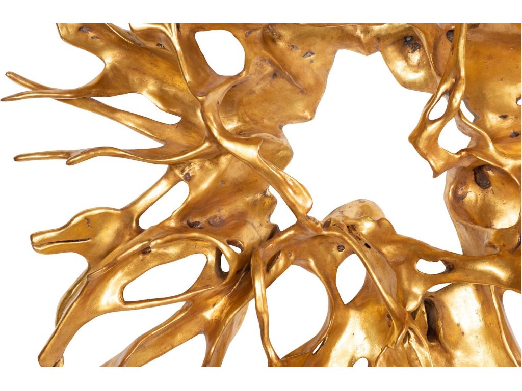 Cast Root Wall Decor, Gold Leaf - image 2