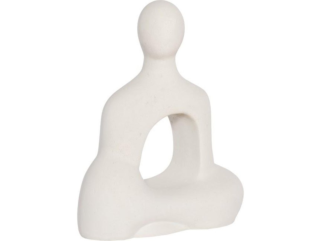 Buddha Seated Sculpture, Roman Stone - image 1