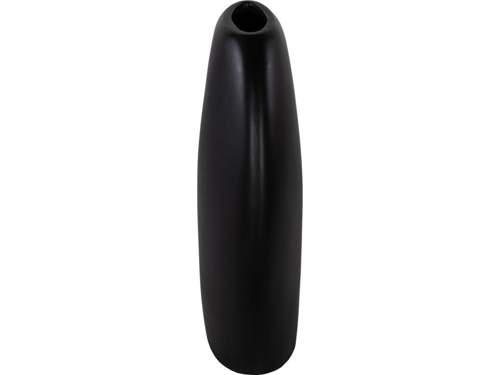 Pod Vase, Medium, Black Matte - image 1