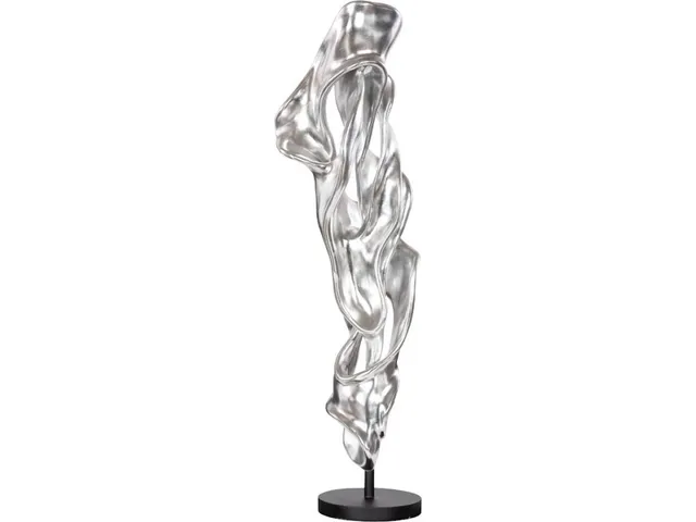Cast Dancing Sculpture, Coupé, Silver Leaf