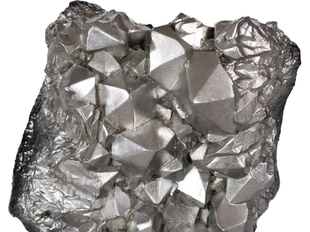 Cast Crystal Tabletop Accent, Silver Leaf, Large - image 3