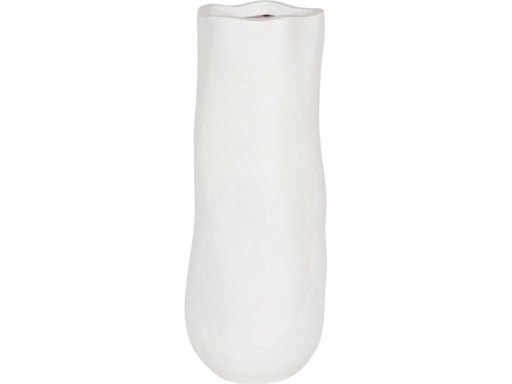 Organic Tall Vase, White - image 1