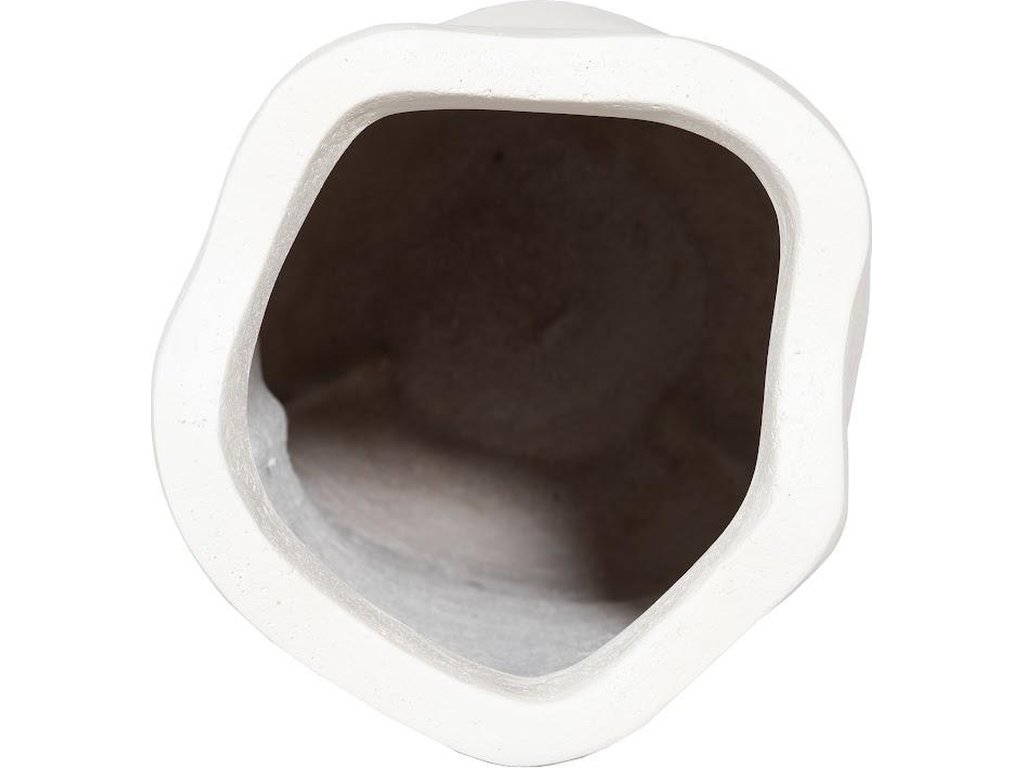 Organic Tall Vase, White - image 2