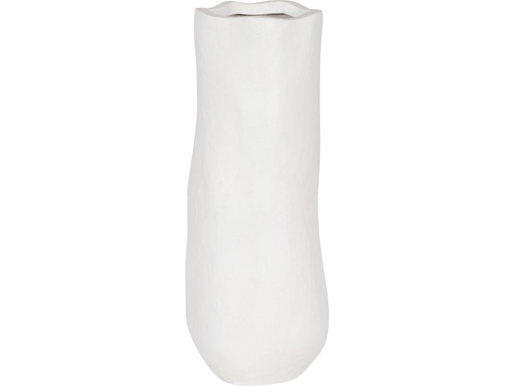 Organic Tall Vase, White - main image