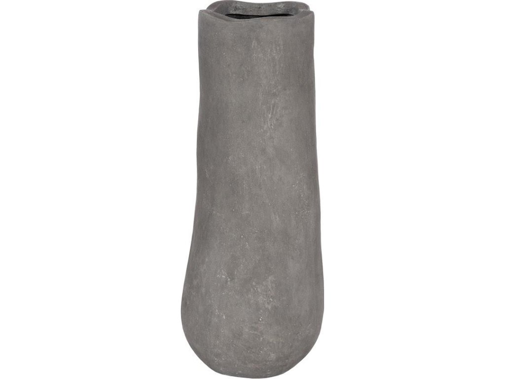 Organic Tall Vase, Gray - main image