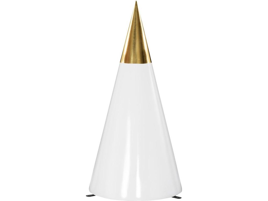 Christmas Tree, Cona, White and Gold Leaf - main image