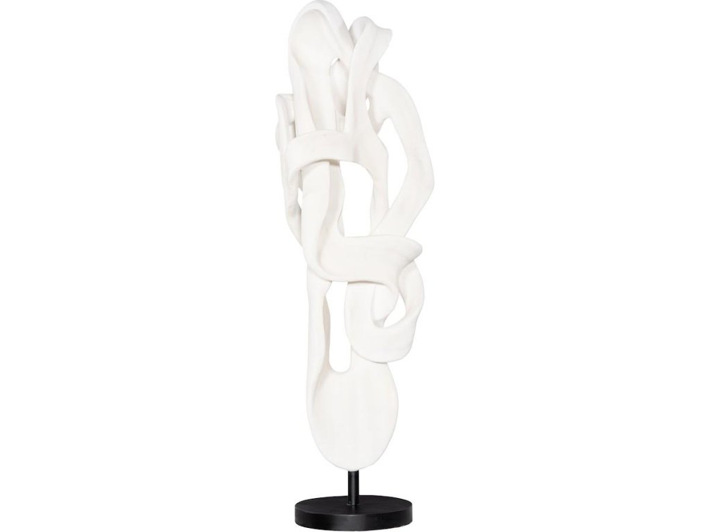 Cast Dancing Sculpture, Saute, Faux Bleached - image 1
