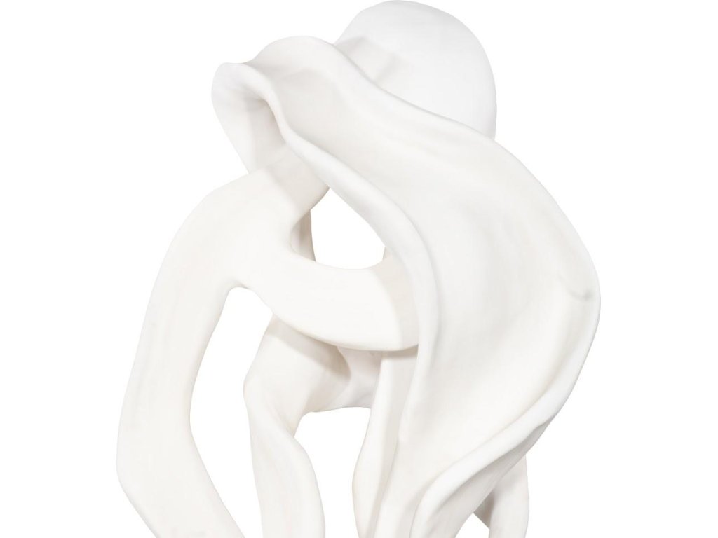 Cast Dancing Sculpture, Saute, Faux Bleached - image 2
