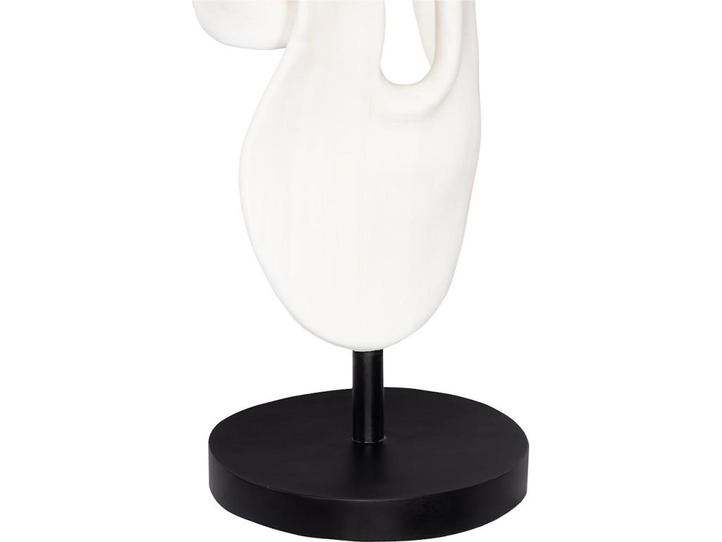 Cast Dancing Sculpture, Saute, Faux Bleached - image 3