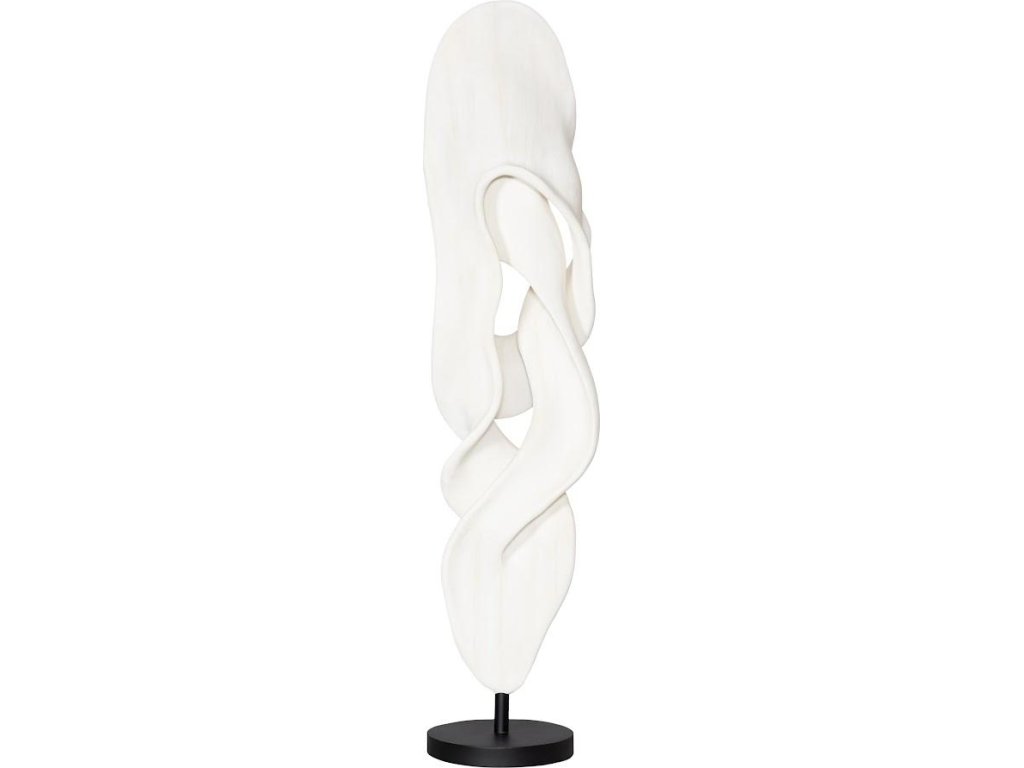Cast Dancing Sculpture, Glissade, Faux Bleached - image 1