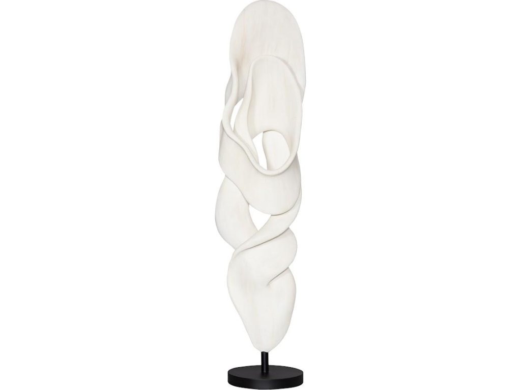 Cast Dancing Sculpture, Glissade, Faux Bleached - main image