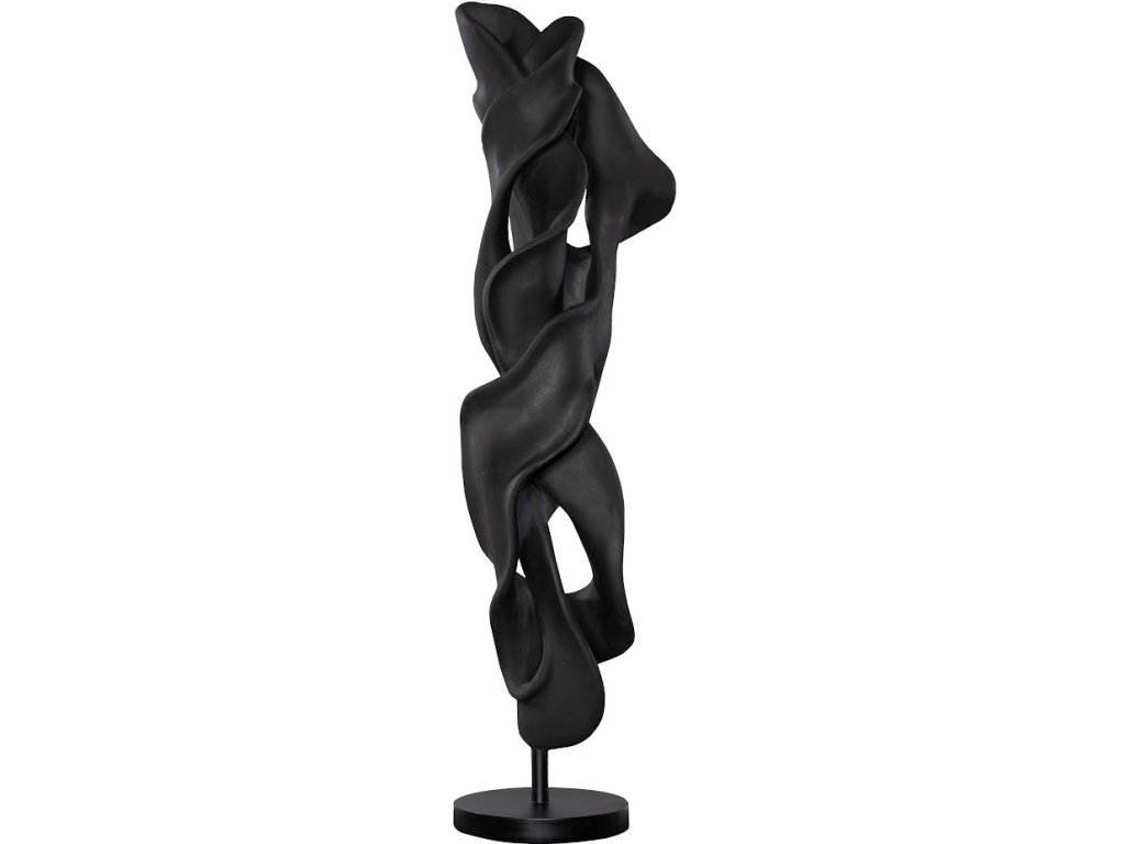 Cast Dancing Sculpture, Coupé, Charcoal Black - image 1