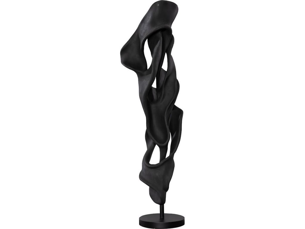 Cast Dancing Sculpture, Coupé, Charcoal Black - main image