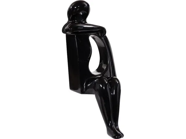 Sweetie Sculpture, Gel Coat Black - Alternative View