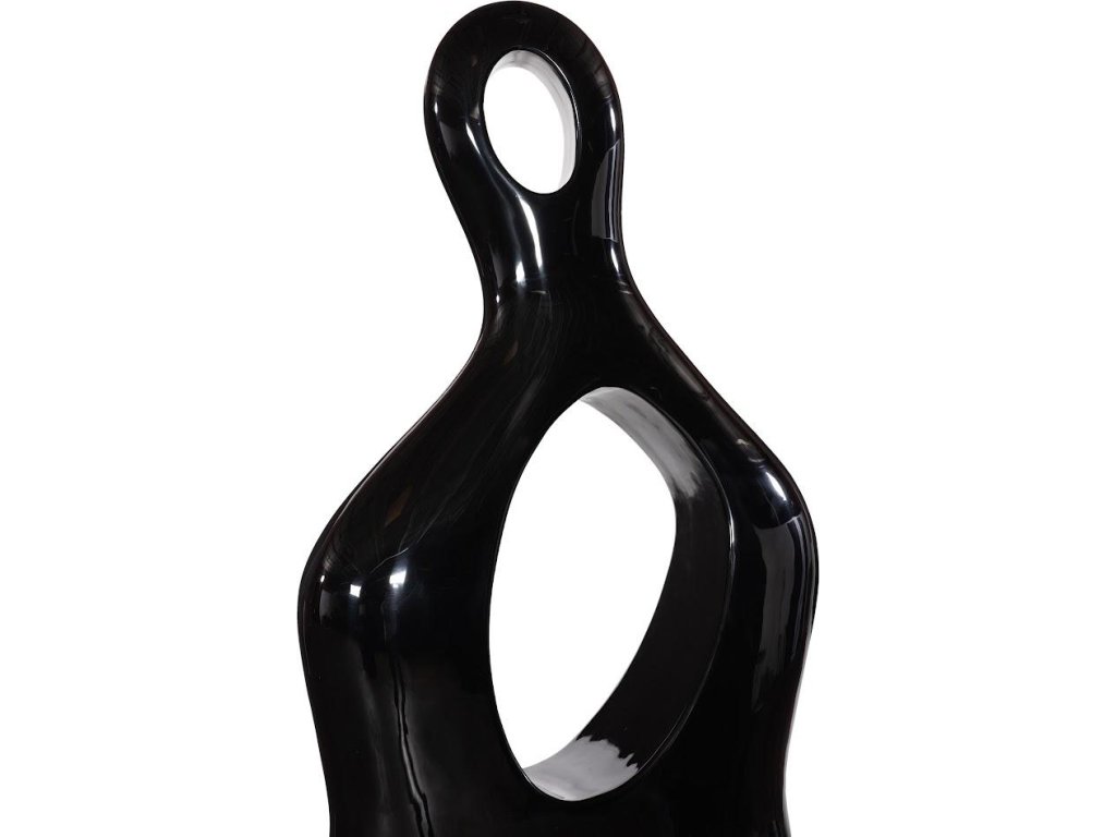 Female Sculpture, Gel Coat Black, Colossal - image 2