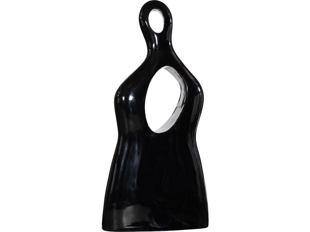 Female Sculpture, Gel Coat Black, Colossal - main image