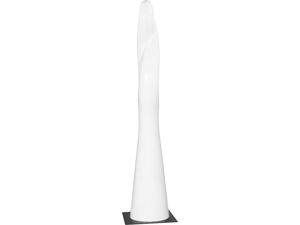 Twisted Sculpture, Gel Coat White - image 1